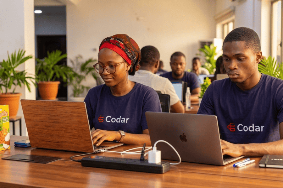Codar Tech Africa classroom in Lagos