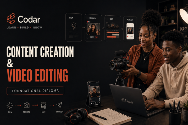 Content Creation & Video Editing (Foundational Diploma)